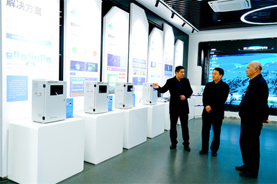 省市場監(jiān)管局高正民巡視員一行赴中水三立調(diào)研，指導(dǎo)信息技術(shù)研發(fā)創(chuàng)新工作